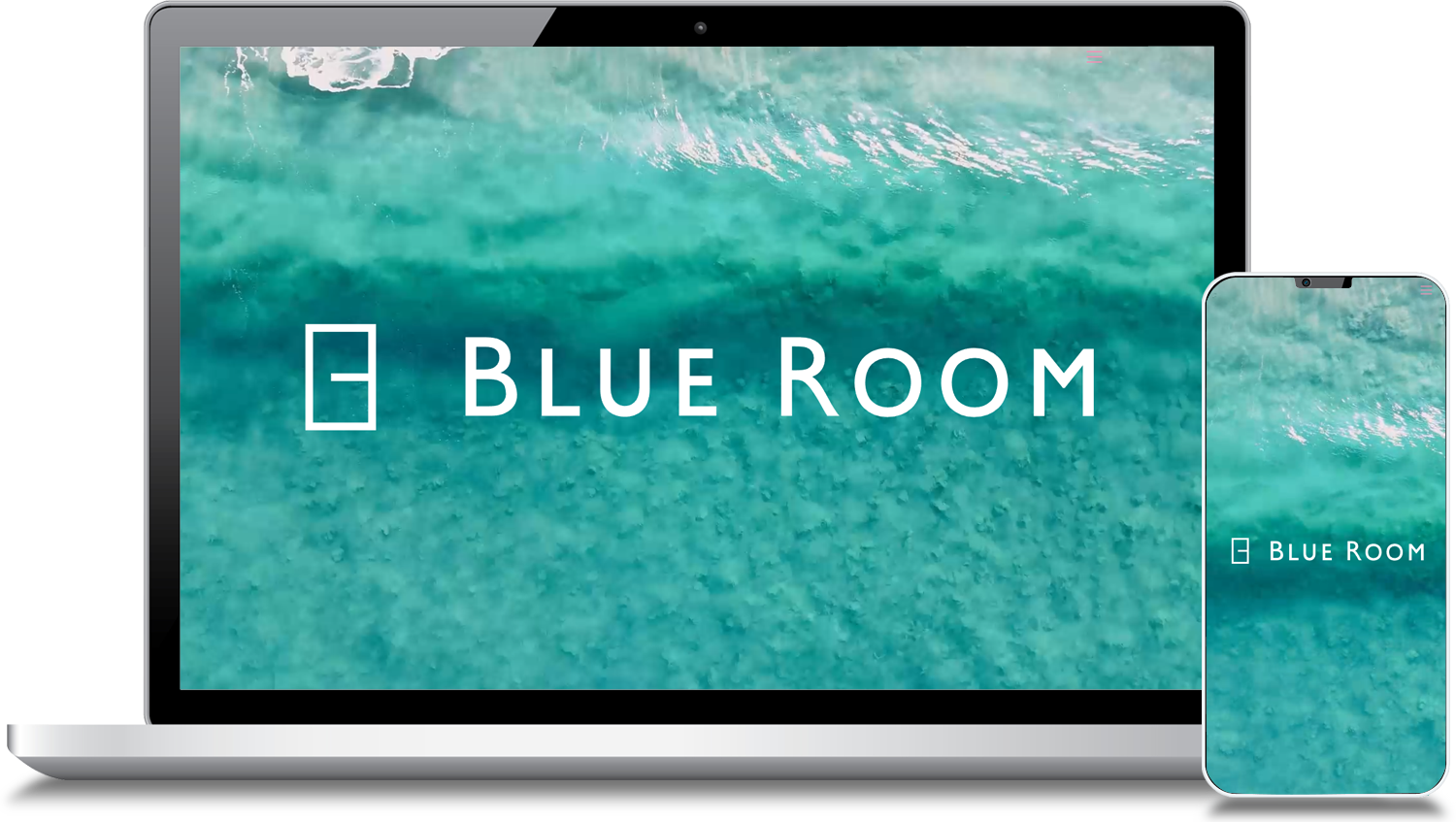 BlueRoom合同会社 レスポンシブ ウェブサイト
